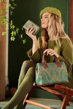 PIP Studio Willow Pung B 11 x L 18 cm - Polyester - Green