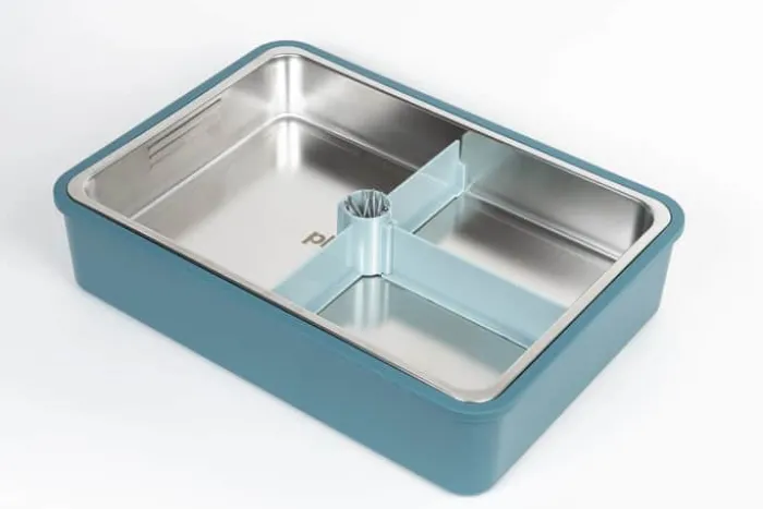 Platterbox Snack Box Tilbehørssæt - 21 dele Plastik - Valnød