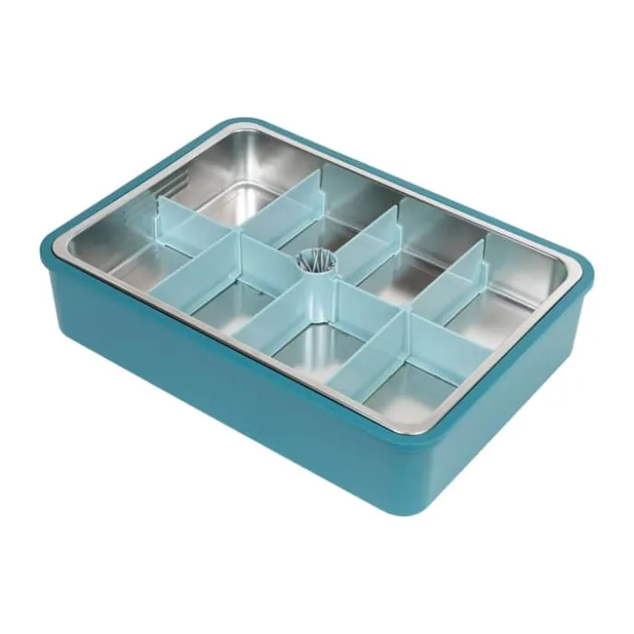 Platterbox Snack Box Tilbehørssæt - 21 dele Plastik - Valnød