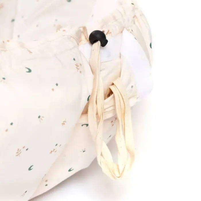Play&Go Babynest Legemåtte Ø 130 cm - Økologisk bomuld - Beige