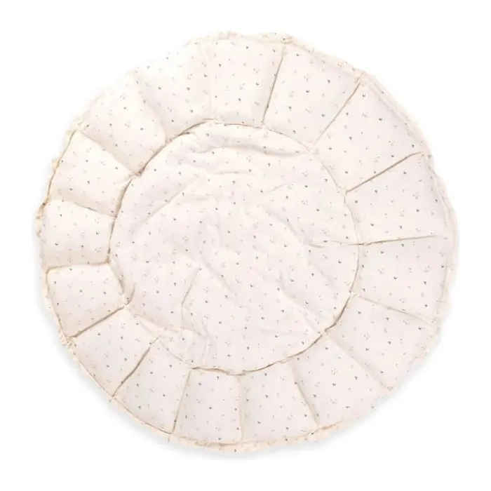 Play&Go Babynest Legemåtte Ø 130 cm - Økologisk bomuld - Beige