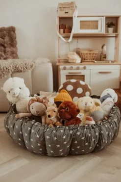 Play&Go Babynest Legemåtte Ø 130 cm - Økologisk bomuld - Grøn