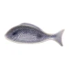 Point Virgule Fiskefad B 6,9 x H 3,5 x L 18,3 cm - Keramik - Blå