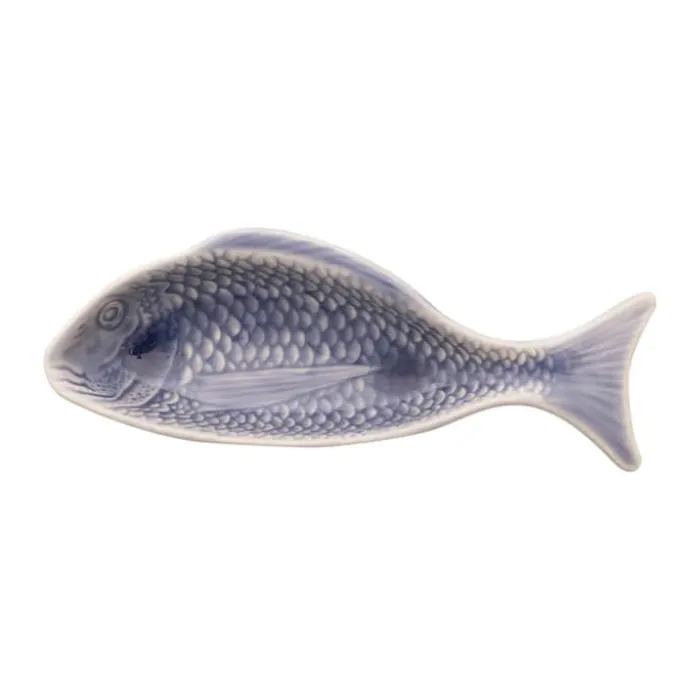 Point Virgule Fiskefad B 6,9 x H 3,5 x L 18,3 cm - Keramik - Blå