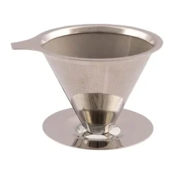 Point Virgule Kaffefilter B 8 x L 11,4 cm - Rustfrit stål - Grå
