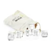 Point Virgule Krystalsten B 7,5 x L 12,5 cm - Glas - Klar
