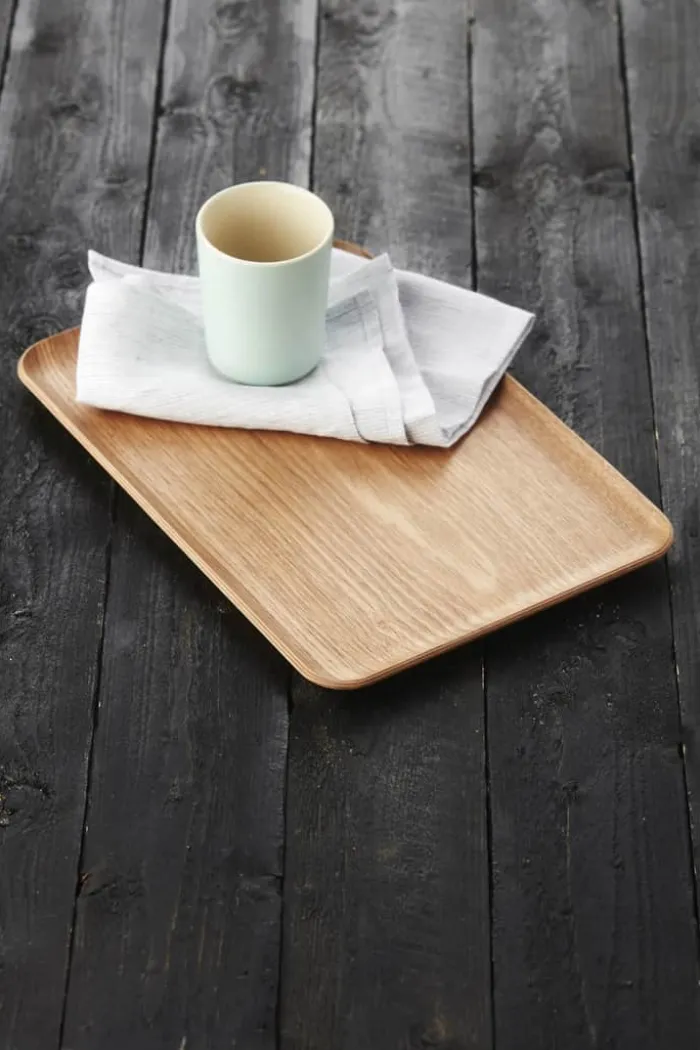 Point Virgule Serveringsbakke B 23 x L 33 cm - Multiplex - Natur