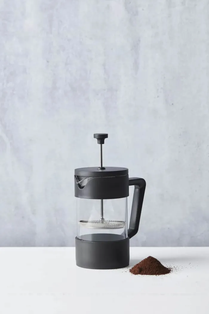 Point Virgule Stempelkande 350 ml - Rustfrit stål - Sort