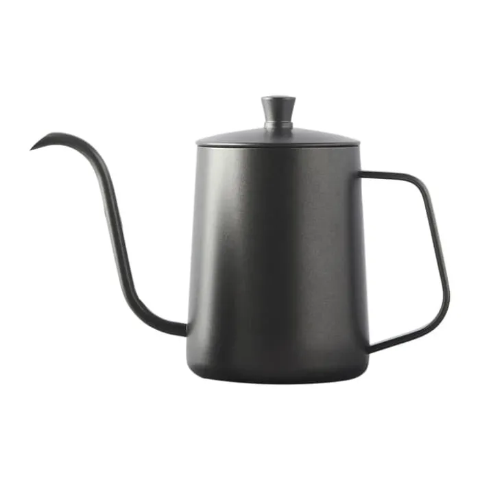 Point Virgule Te- og kaffekande 600 ml - Rustfrit stål - Mat sort