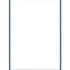 Poster&Frame Billedramme B 40 x L 50 cm - Træ - Indian teal