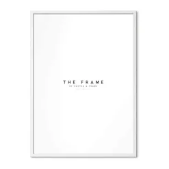 Poster&Frame Billedramme B 50 x L 70 cm - Træ/glas - Mørk Egetræ