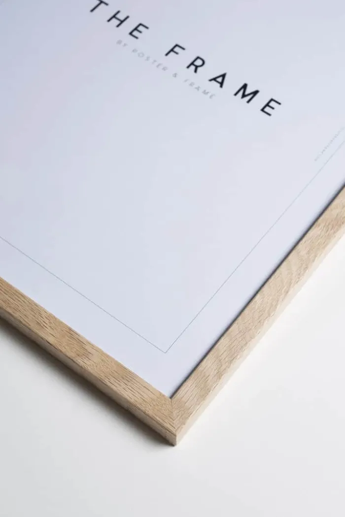 Poster&Frame Billedramme B 50 x L 50 cm - Træ - Egetræ