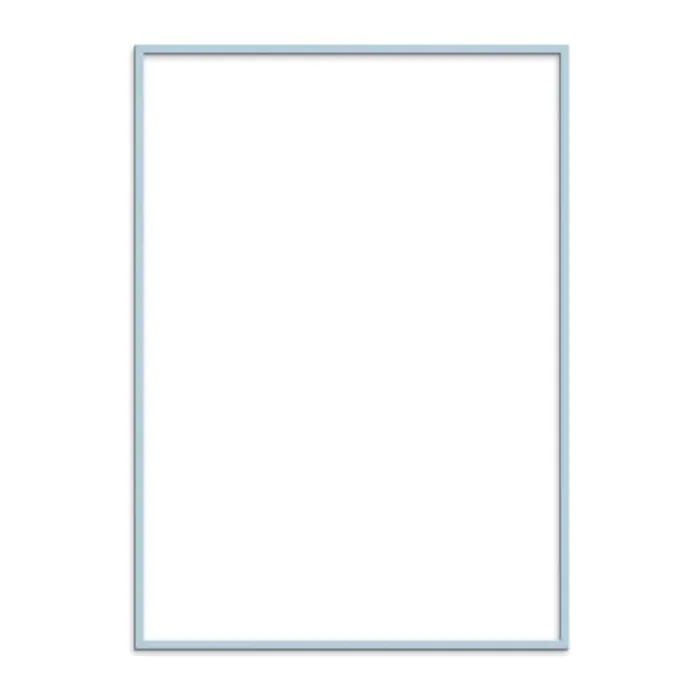 Poster&Frame Billedramme B 40 x L 50 cm - Træ - Lyseblå