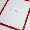 Poster&Frame Billedramme B 70 x L 100 cm - Træ - Rød