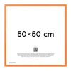 Poster&Frame Billedramme B 50 x L 50 cm - Træ/glas - Orange