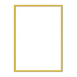Poster&Frame Billedramme B 29,7 x L 42 cm - Træ/glas - Gul