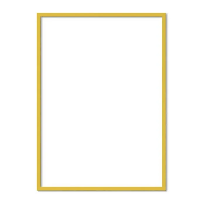 Poster&Frame Billedramme B 29,7 x L 42 cm - Træ/glas - Gul
