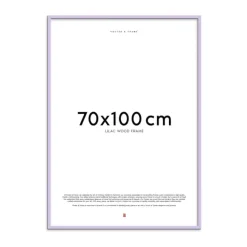 Poster&Frame Billedramme B 70 x L 100 cm - Akryl/glas- Lilla