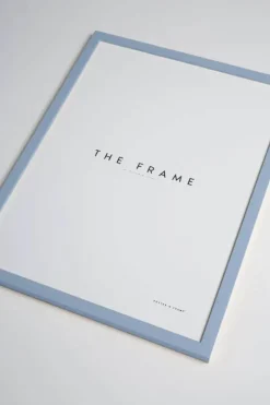 Poster&Frame Billedramme B 50 x L 50 cm - Træ - Lyseblå