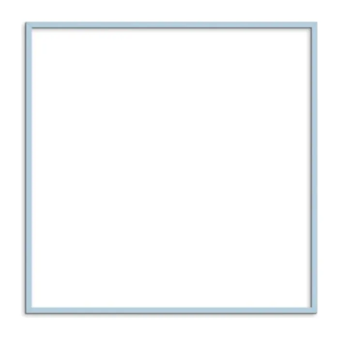Poster&Frame Billedramme B 50 x L 50 cm - Træ - Lyseblå