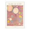 Poster&Frame Hilma af Klint Plakat - The ten largest no. 08 B 70 x L 100 cm - Papir - Rosa