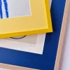Poster&Frame Passepartout B 50 x l 70 cm - Pap - Blå