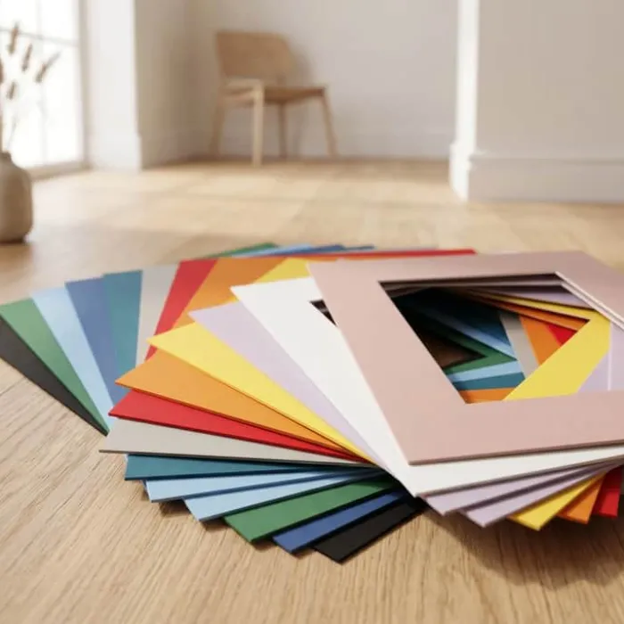Poster&Frame Passepartout B 50 x L 70 cm - Papir - Sort