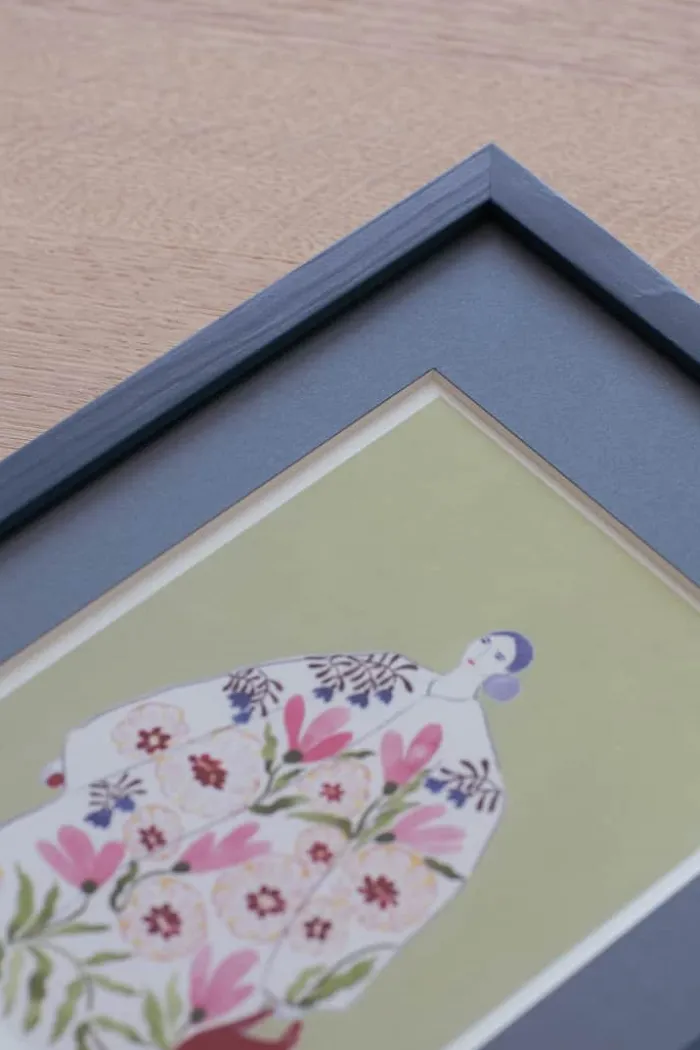 Poster&Frame Passepartout B 30 x L 42 cm - Pap - Grøn