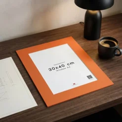Poster&Frame Passepartout B 30 x L 40 cm - Papir - Orange