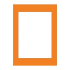 Poster&Frame Passepartout B 50 x L 70 cm - Papir - Orange