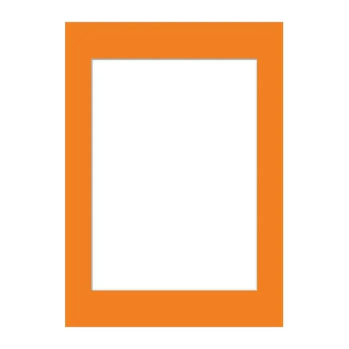 Poster&Frame Passepartout B 50 x L 70 cm - Papir - Orange