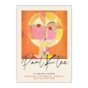 Poster&Frame Paul Klee Plakat - Senecio B 50 x L 70 cm - Papir - Orange/rosa/beige