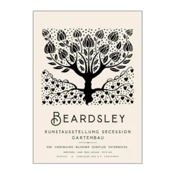 Poster&Frame Paul Klee Plakat - Beardsley art exhibition B 70 x L 100 cm - Papir - Beige/sort