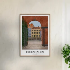 Poster&Frame Plakat - Copenhagen B 50 x L 70 cm - Papir