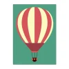 Poster&Frame Plakat - Hot Air B 50 x L 70 cm - Papir - Multifarvet