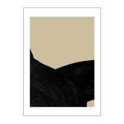 Poster&Frame Plakat - Intuition Collection 01 B 29,7 x L 42 cm - Papir - Sort