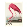 Poster&Frame Plakat - Pink Flamingo edt. 001 B 50 x L 70 cm - Papir - Pink