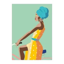 Poster&Frame Plakat - Summer girl B 21 x L 29,7 cm - Papir
