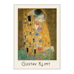 Poster&Frame Plakat - The Kiss B 30 x L 40 cm - Papir -Multifarvet
