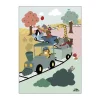 Poster&Frame Plakat - Train B 50 x L 70 cm - Papir - Multifarvet