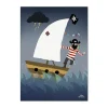 Poster&Frame Plakat - Treasure Hunt B 50 x L 70 cm - Papir - Multifarvet