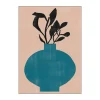 Poster&Frame Plakat - Vase No. 8 B 30 x L 40 cm- Papir - Multifarvet
