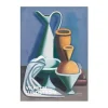 Poster&Frame Vilhelm Lundstrøm Plakat - Opstilling med vandkande B 70 x L 100 cm - Papir - Multifarvet