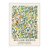 Poster&Frame William Morris Plakat - Tree Fruits B 50 x L 70 cm - Papir - Grøn/gul/orange