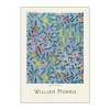 Poster&Frame William Morris Plakat - Fruits B 50 x L 70 cm - Papir - Blå/grøn/rød