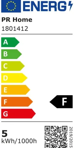 PR Home Dæmpbar LED Pære H 8 cm- E14 - Glas