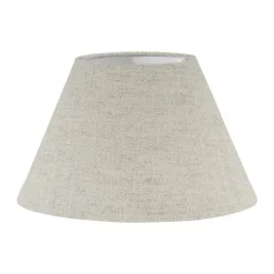 PR Home Empire Florenzo Lampeskærm Ø 27 cm - Polyester/hør - Beige