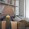 PR Home Empire Florenzo Lampeskærm Ø 35 cm - Polyester/hør - Beige