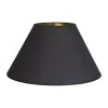 PR Home Empire Lampeskærm Ø 50 cm - Polyester - Sort