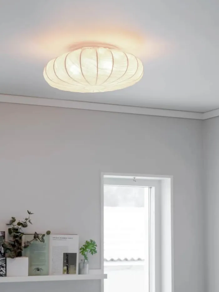 PR Home Florenzo Loftlampe Ø 56 cm - Hør - Grå